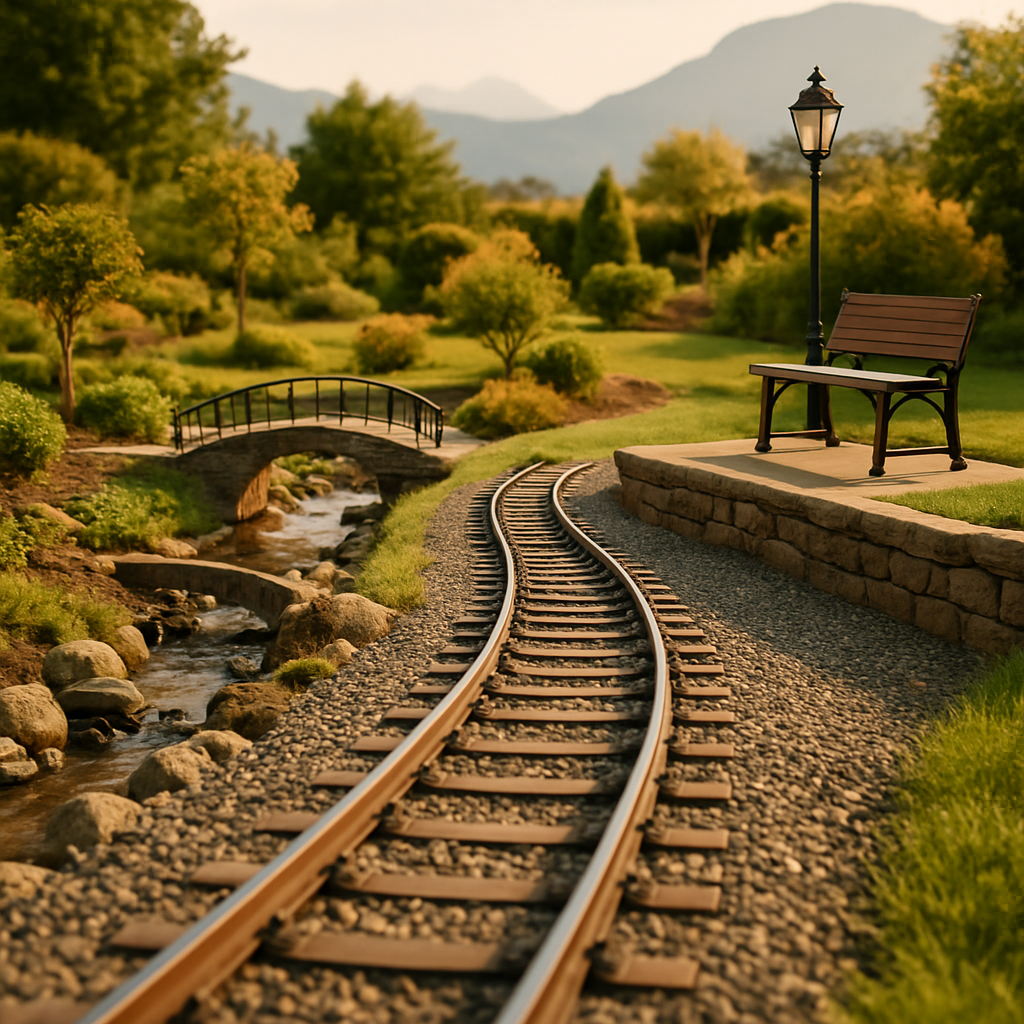 Layout Gestaltung Gartenbahn – Emch Gartenbahn AG als Experte in der Schweiz