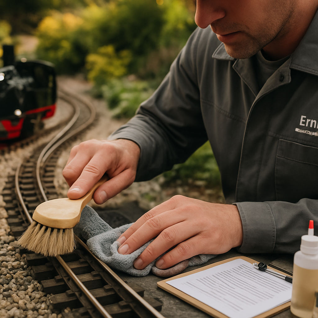 Reinigungs- und Pflegeplan für Ihre Gartenbahn von Emch Gartenbahn AG